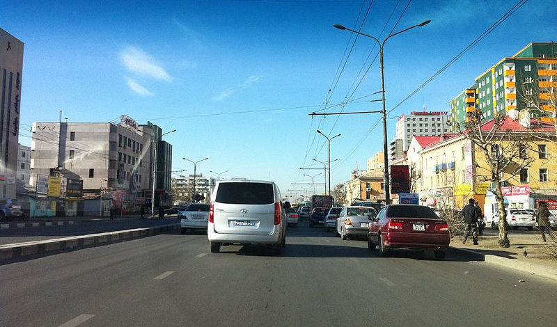 To You, the Driver: Crossing a Road in Ulaanbaatar